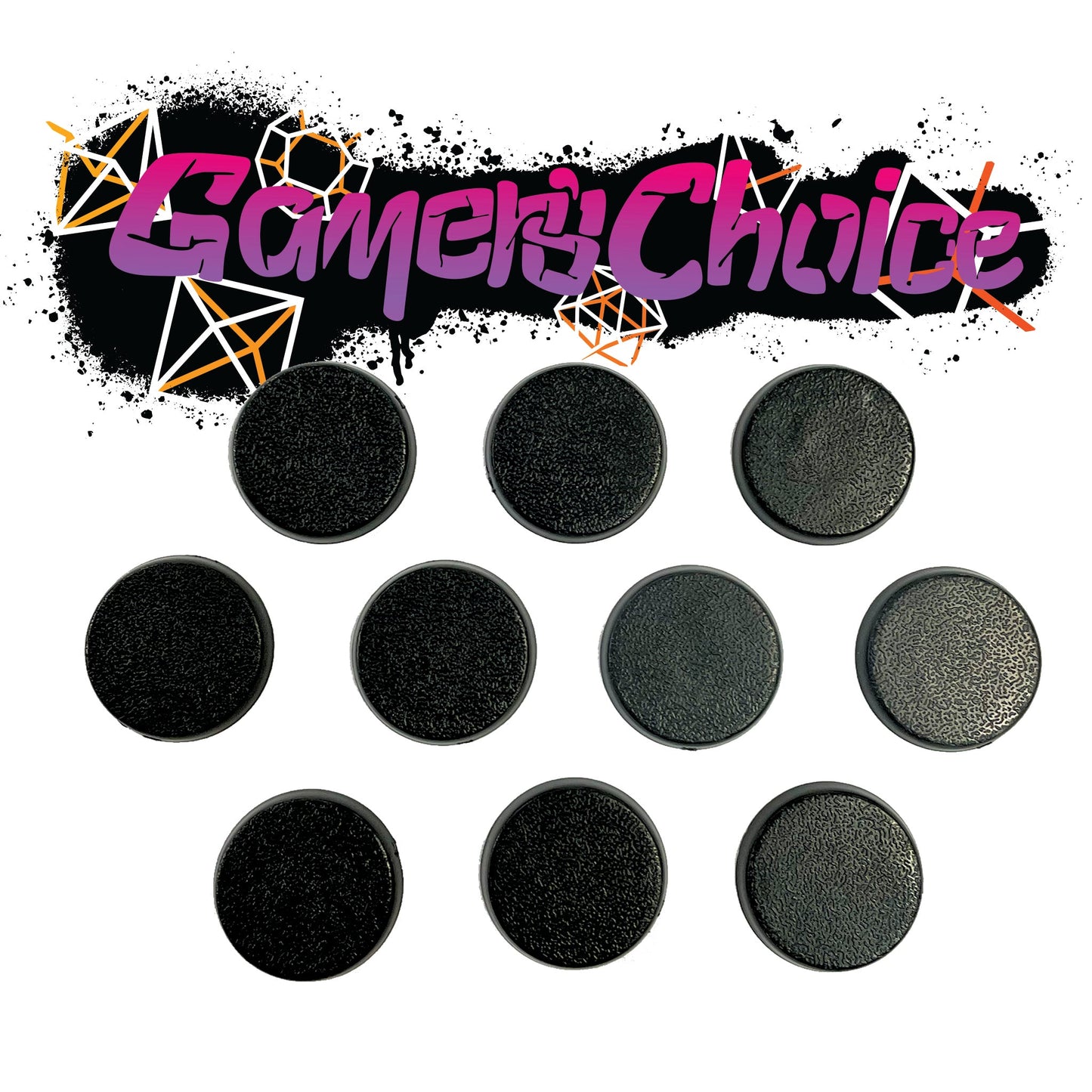 Gamers Choice Bases 25mm x 10