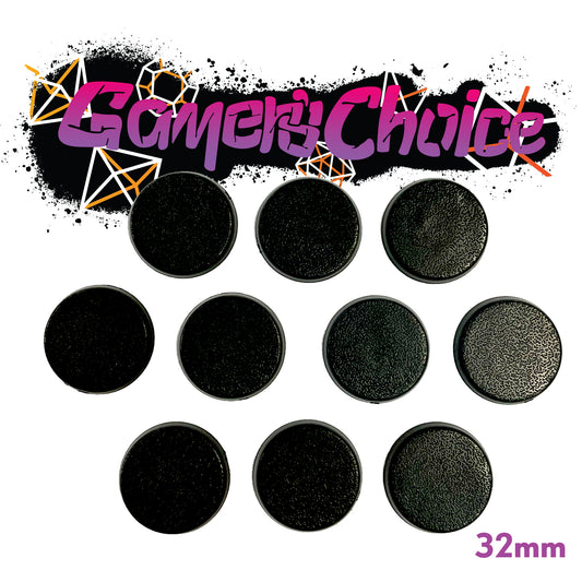 Gamers Choice Bases 32mm x 10